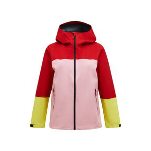 Peak Performance壁克峰户外运动Trail Hipe女款撞色防水冲锋衣