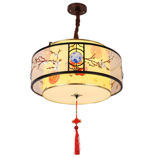 新中式吊灯餐厅饭店大厅灯笼餐饮酒店会所灯具茶楼包厢过道走廊灯