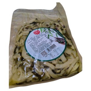 雪菜笋 浙江丽水松阳袋装雪里蕻笋片美食零食下饭菜熟食凉菜包邮