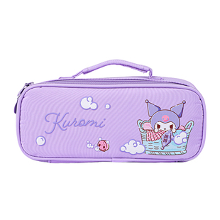 广博三丽鸥笔袋高颜值ins风库洛米笔袋卡通文具笔袋hellokitty笔袋小学生文具袋女孩版文具盒糖果色铅笔袋