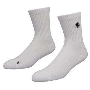 HG运动袜男美式高帮篮球袜吸汗透气纯色专业跑步休闲毛巾底训练