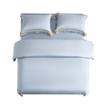 CASUCA圣托里尼80s天丝棉四件套2026新款磨毛条纹床单床上用品