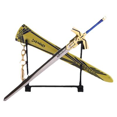 命运之夜Fate周边挂件亚瑟塞巴石中剑胜利之剑saber机车钥匙胚扣