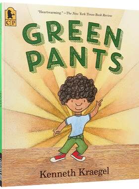英文原版Green Pants Paperback绿裤子低幼儿童英语启蒙认知图画书绘本亲子互动早教故事书Candlewick正版进口童书籍读物平装3-5岁