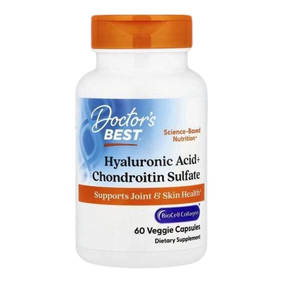 Doctor'sbest多特倍斯软骨素胶囊透明质酸胶原蛋白II型关节皮肤护
