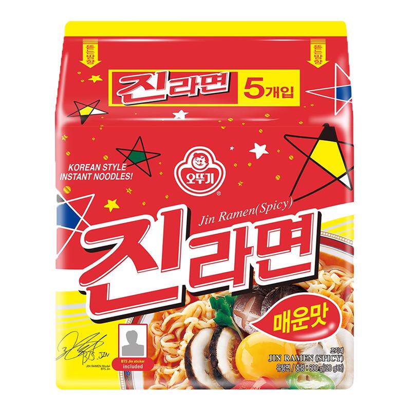 不倒翁金拉面 泡菜拉面 芝士拉面整箱  韩国原装进口OTTOGI/OTOKI