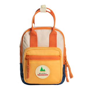 shukiku儿童斜挎包女孩可爱大容量方糖包包宝宝手提超轻背包男