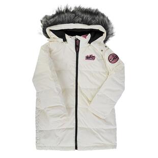 Nike耐克大童冬季 Jordan 保暖连帽中长款羽绒服NY2242007GS-002