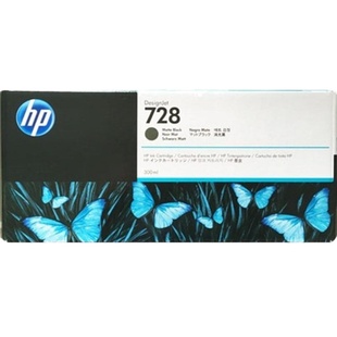 原装HP/惠普728墨盒 Designjet T830 T730绘图仪打印机墨水 F9J68A黑色 3WX30A 大容量728B