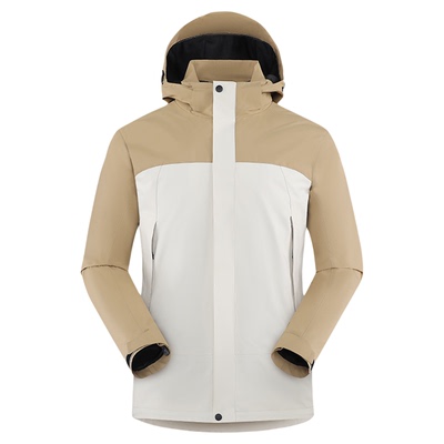 雪中飞鸭绒内胆三合一羽绒服夹克