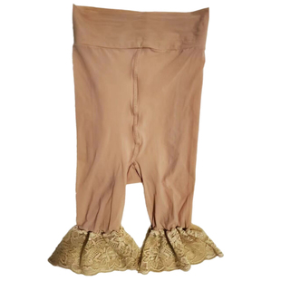 蕾丝边高腰油光丝袜平角裤男女款枪弹分离滑溜溜内裤百搭包包款