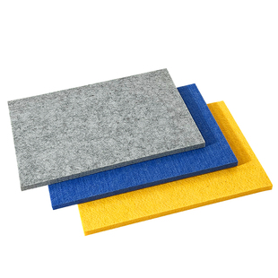 12MM加厚聚酯纤维吸音板电影院直播间录音棚会议室墙面装饰隔音板