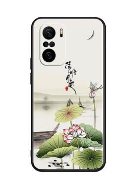 luckrider适用于送全屏膜红米K40手机壳红迷K40忙着赚钱m2012k11ac防摔RedmiK40简约hongmi保护套k4o软外壳M2