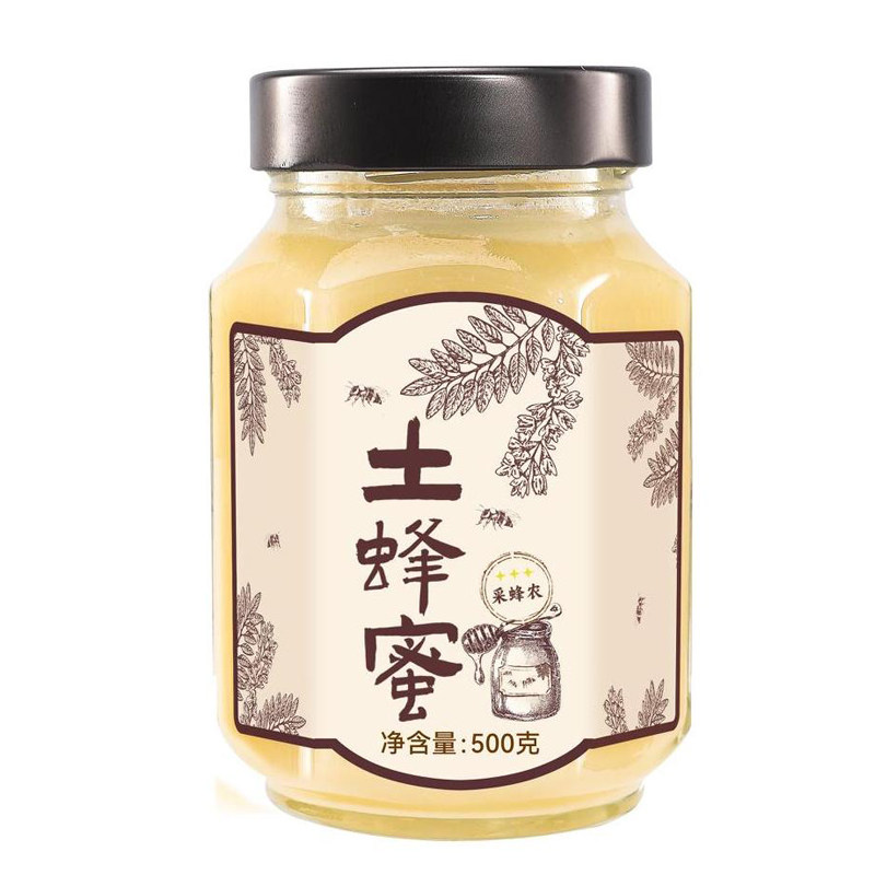 采蜂农百花蜜500g波美42度