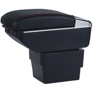 2015款斯柯达新明锐中央扶手箱改装专用汽车配件手扶箱手动逸致版