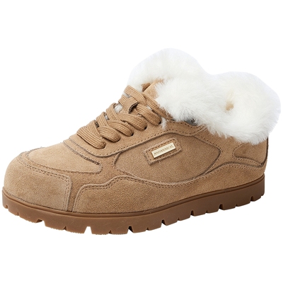 百田森德训鞋加绒雪地靴