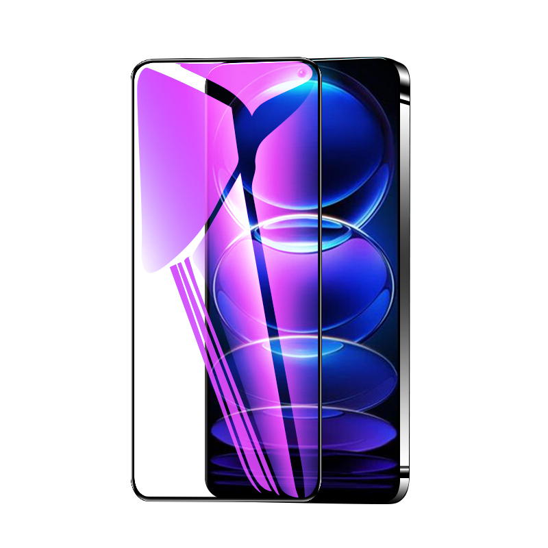 适用红米note12钢化膜5G高清nota12pro/+/极速版手机贴膜note12/r/tpro/turbo防指纹无白边玻璃redmi全屏小米