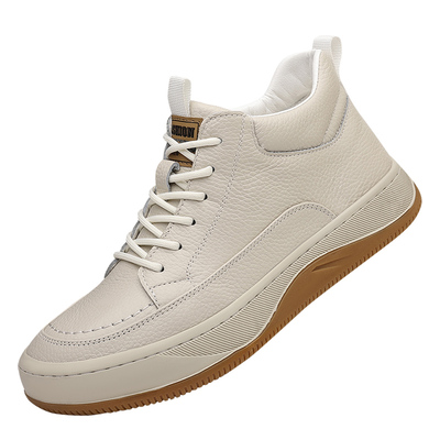 头层牛皮男士棉鞋冬季保暖棉皮鞋