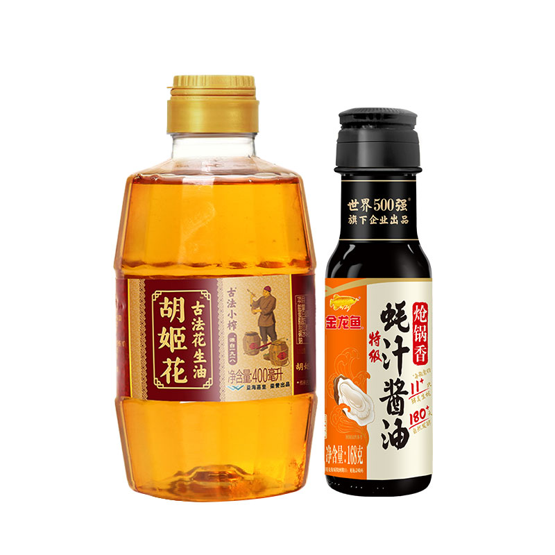胡姬花古法小榨花生油400ml花生油