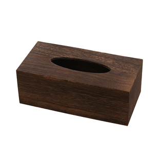 实木纸巾盒客厅家用茶几木制抽纸盒中式卫生纸收纳盒餐巾纸盒简约