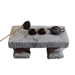 锤布石古代厚石板大石块洗衣石搓衣板台面可做花架底座棒槌石青石