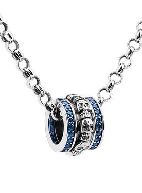 小众法国idee骷髅潮牌项链