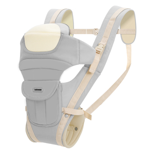 布兜妈妈婴儿背带腰凳多功能透气婴幼儿出行抱娃神器四季通用宝宝