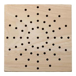 美甲打磨头缠花绒花发簪收纳板多孔板手工工具插孔带孔实木板