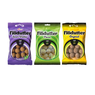 现货瑞典Konfekta甘草液夹心糖盐甜酸姜饼人北欧特色食品大料硬糖