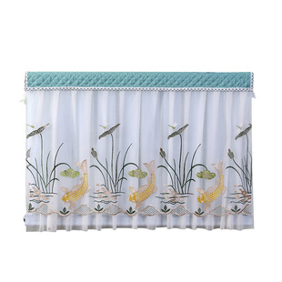 铸铁暖气片防尘罩新式旧式通用暖气片防尘套暖气片蕾丝防尘盖巾