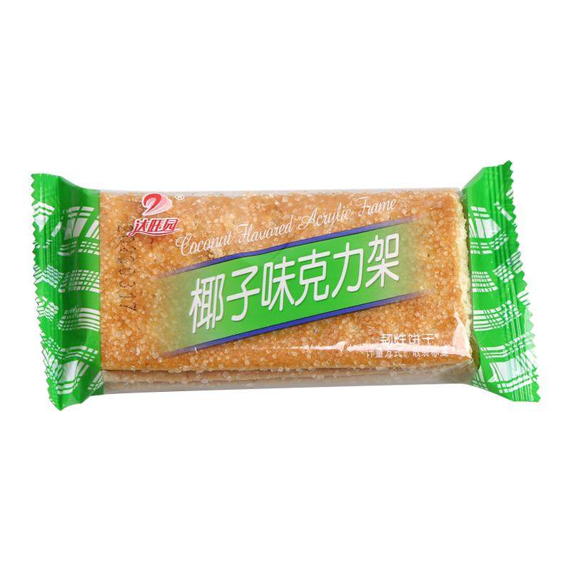 克力架饼干椰子红糖味韧性白糖老韧性饼干