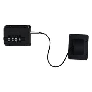 儿童密码安全锁抽屉限位器防盗商用推拉平开抽屉明装密码锁免打孔