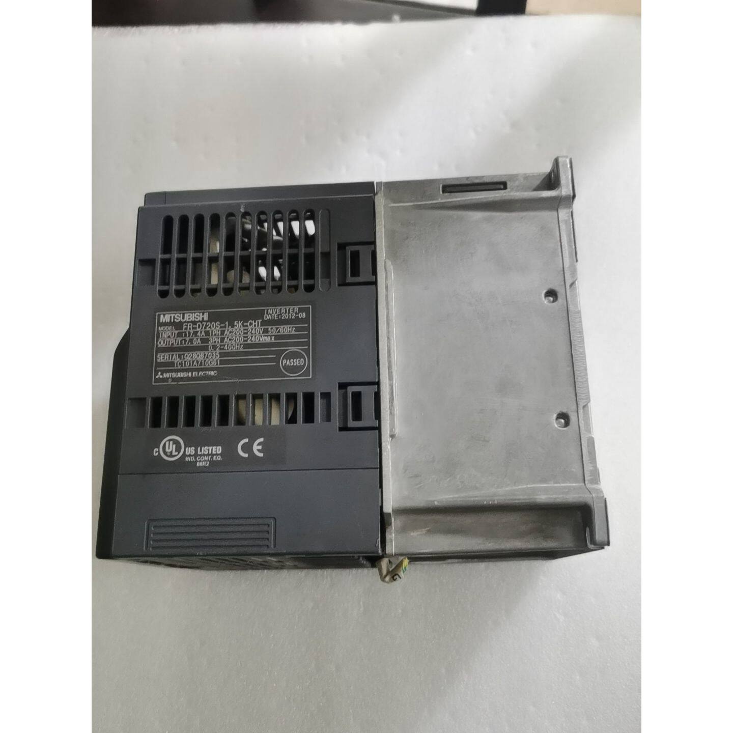 议价二手九新三菱变频器 1.5KW 单项220V 原装拆机成色漂