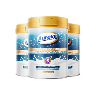 Aureva澳洲3段有机婴幼儿配方奶粉400g*3罐