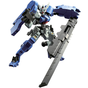 正版万代拼装高达模型HG铁血的奥尔芬斯手办玩具狮电月钢列金雷兹