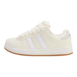 GLO BULL原创潮流休闲女板鞋秋冬款面包鞋情侣百搭学生增高帆布鞋