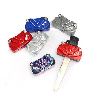 国产光阳赛艇S400钥匙壳头盖Downtown350i xciting 400i改装配件