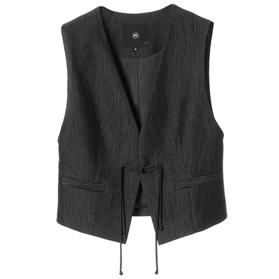 迪凯优雅文艺百搭无袖马甲