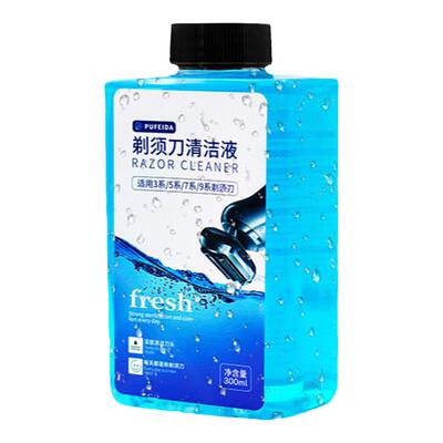 适用博朗电动剃须刀清洗液CCR4/CCR2刮胡刀刀头清洁剂盒补充液
