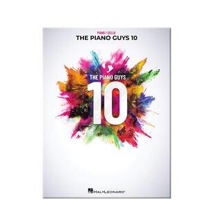 钢琴男孩 10周年纪念作品集 钢琴和大提琴 Hal Leonard 海伦德原版乐谱书 The Piano Guys for Piano and Cello HL00359117