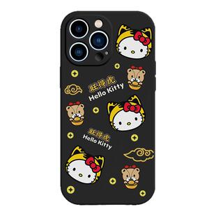 HelloKitty手机壳iPhone16液态硅胶plus适用苹果12套pro全包max软13小米15好看不撞nova14华为Pura80/70独特