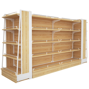 佳晨信超市便利店货架展示架零食置物架多层小卖部堆头收银台中岛