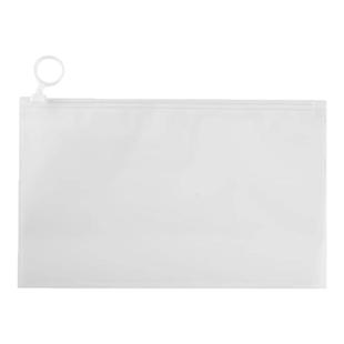 透明收纳袋简约分类密封分装袋子旅行化妆品多功能文具手帐拉环袋