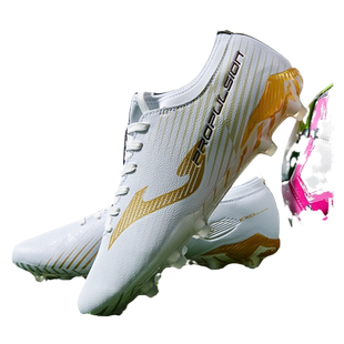 Joma25年新款FG足球鞋专业比赛训练袜套式天然草长钉防滑运动鞋