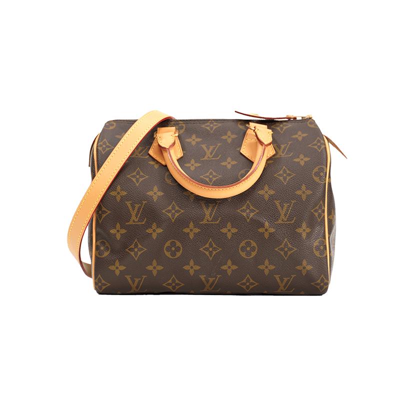 【自营】Louis Vuitton/路易威登中古95新speedy25植鞣革内里更新