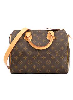 【自营】Louis Vuitton/路易威登中古95新speedy25植鞣革内里更新
