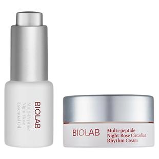 【天猫U先】BIOLAB听研玫瑰精华油5ml/瓶+玫瑰睡美人面霜5g/瓶