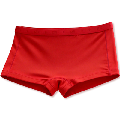 A类莫代尔儿童红色内裤不夹pp