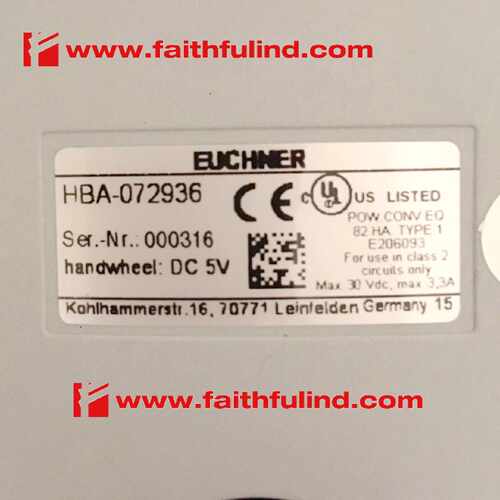 议价Euchner 072936 安士能全新安全模块 HBA-072936 072828