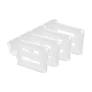 冰箱分隔夹侧门分隔板隔断分格神器可调节小卡扣抽屉收纳万能分割